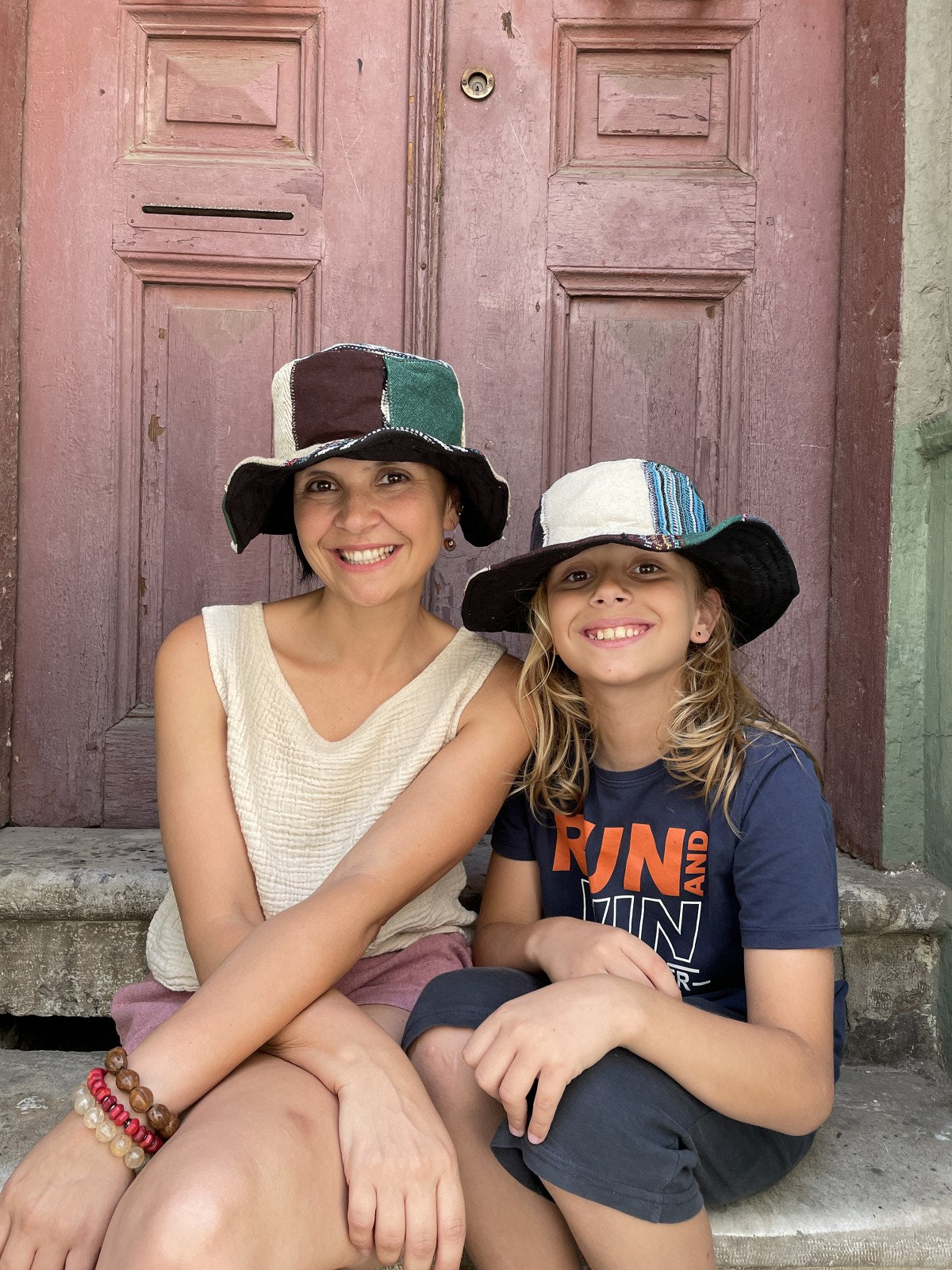 Unisex Nepal Patchwork Hat