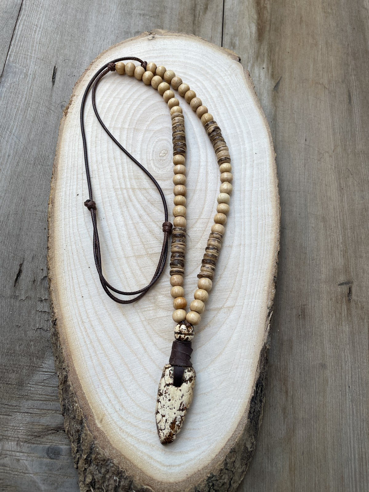 Bohem Tasarım Bjorn Doğal Taş Kolye