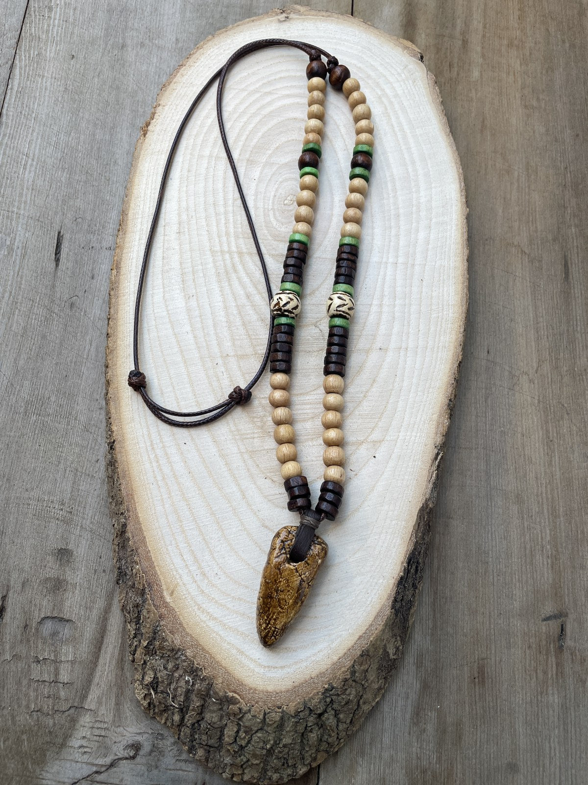 Bohem Tasarım Egbert Doğal Taş Kolye