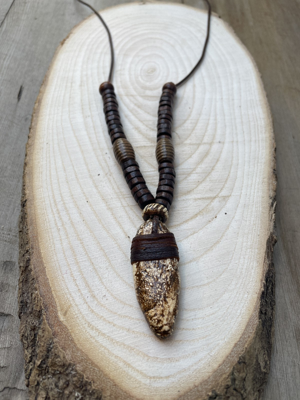 Bohem Tasarım Ragnar Doğal Taş Kolye