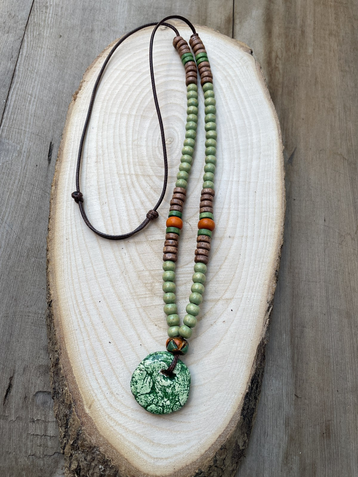 Bohem Tasarım Torstein Doğal Taş Kolye