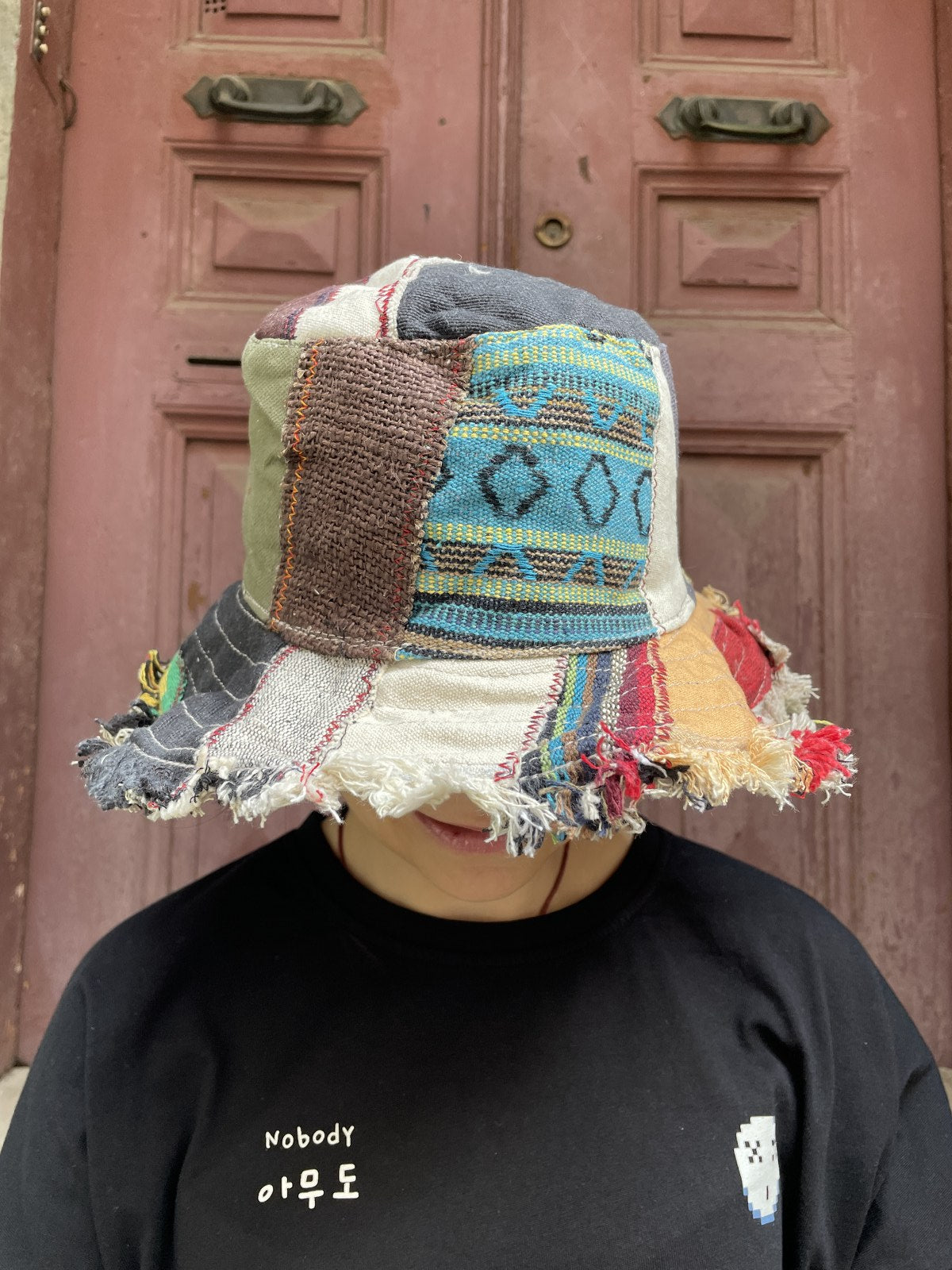 Hemp Patchwork Şapka