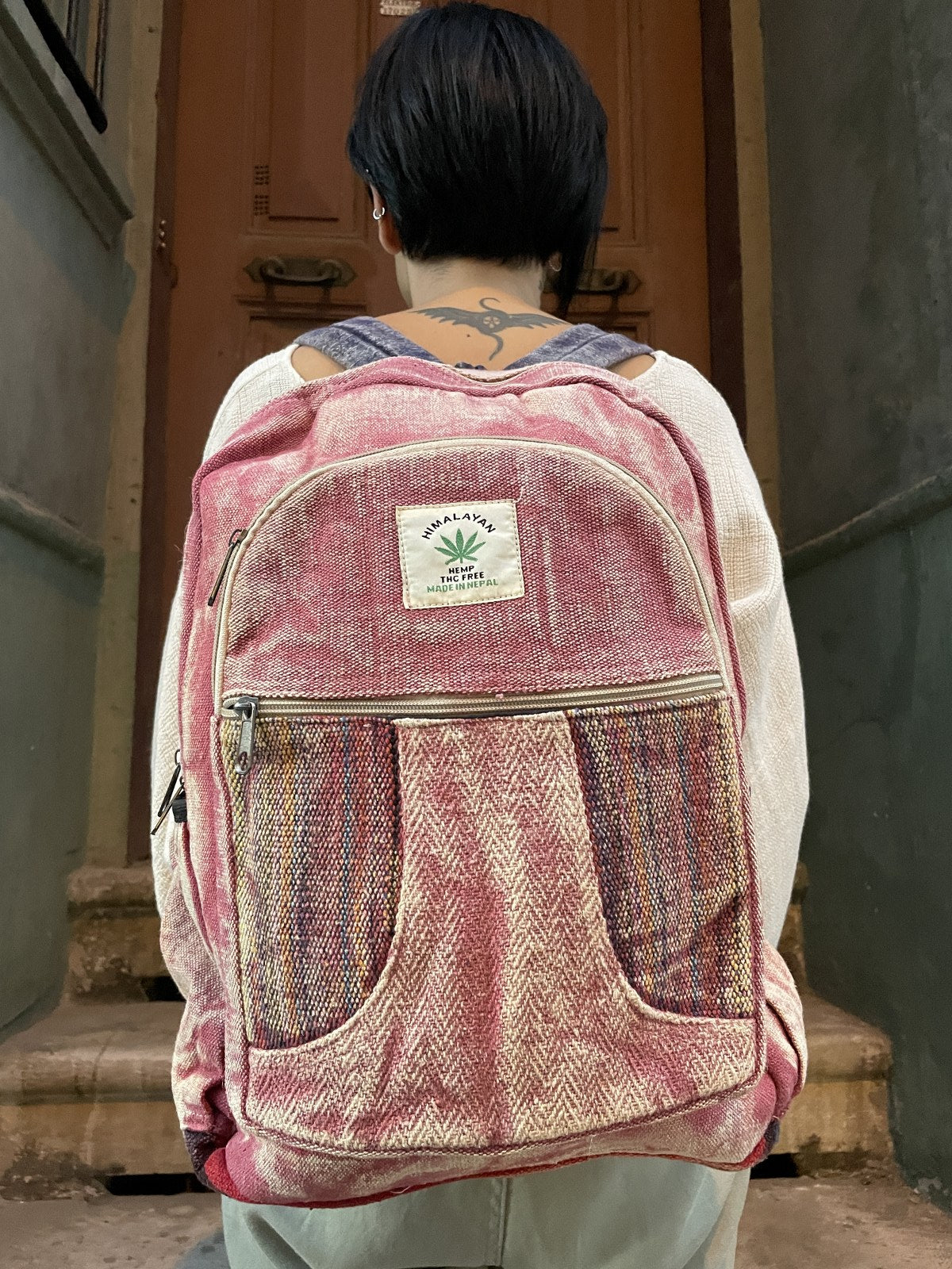 Pure Hemp Bordo Sırt Çantası