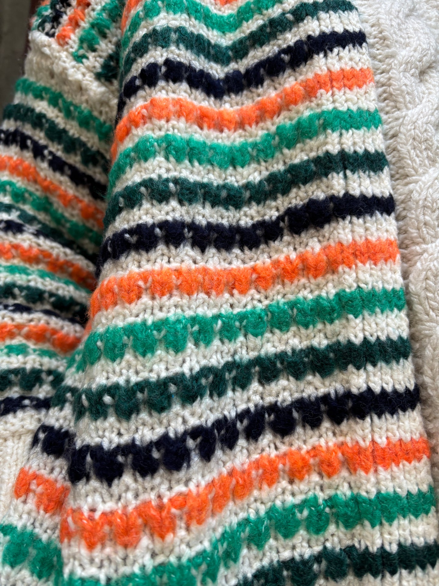 Nepal Wool Striped Scarf