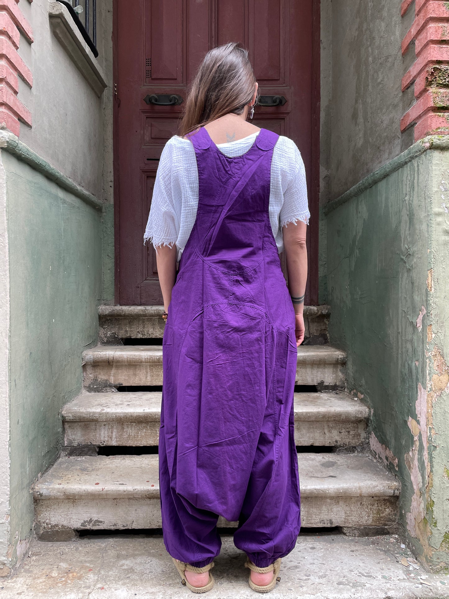 Nepal Düz Renk Tulum