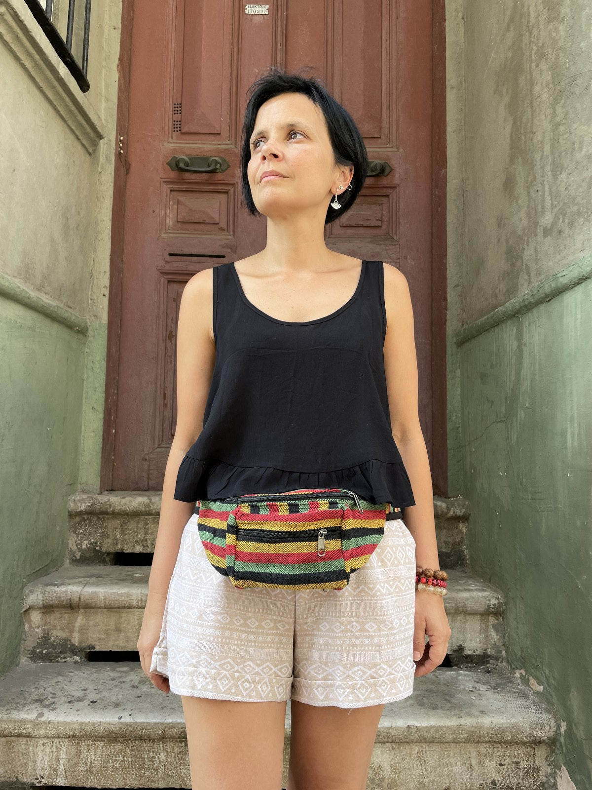 Pure Hemp Bob Marley Bel Çantası