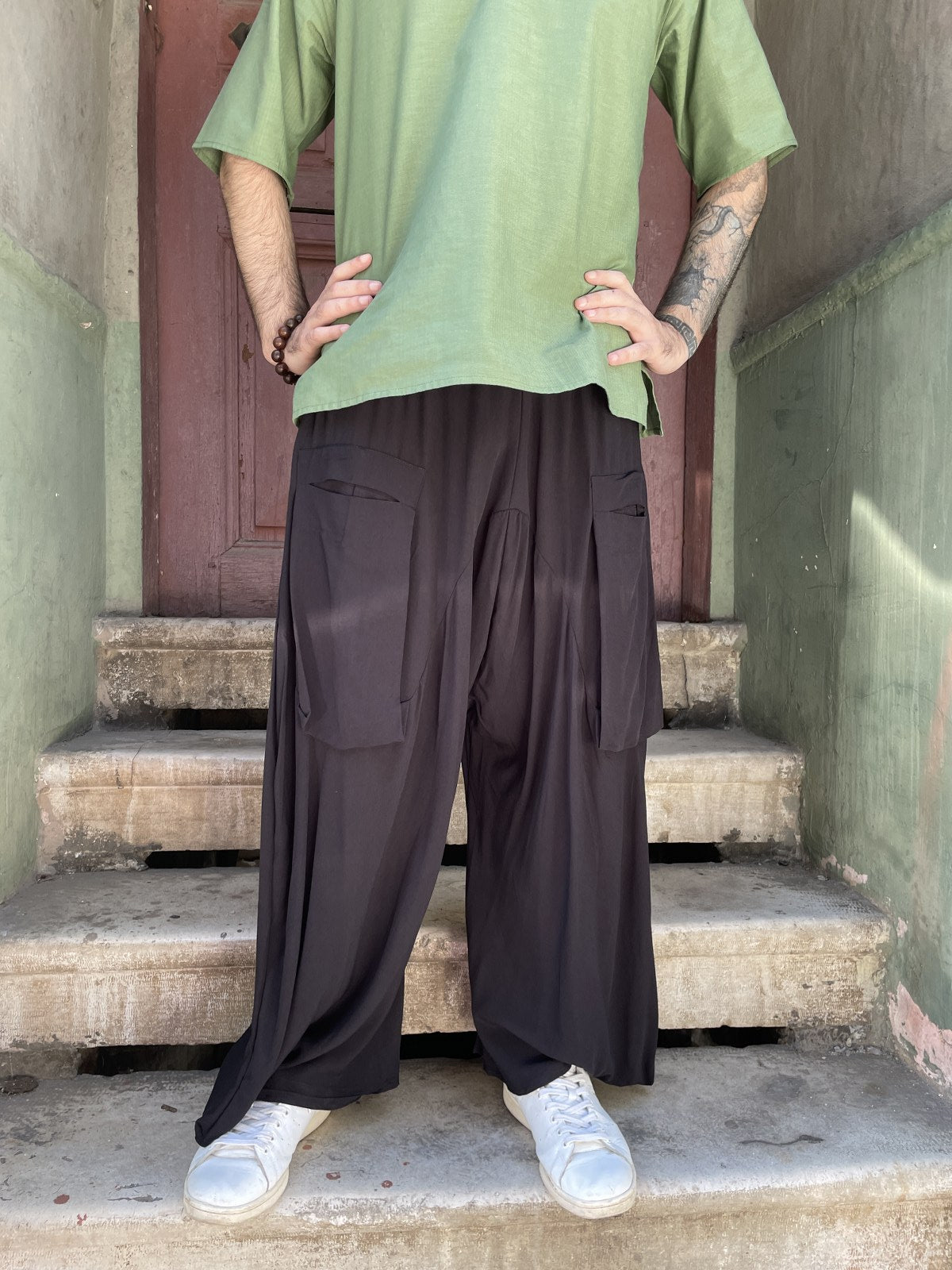 Bohem Bol Paça Salaş Erkek Pantolon