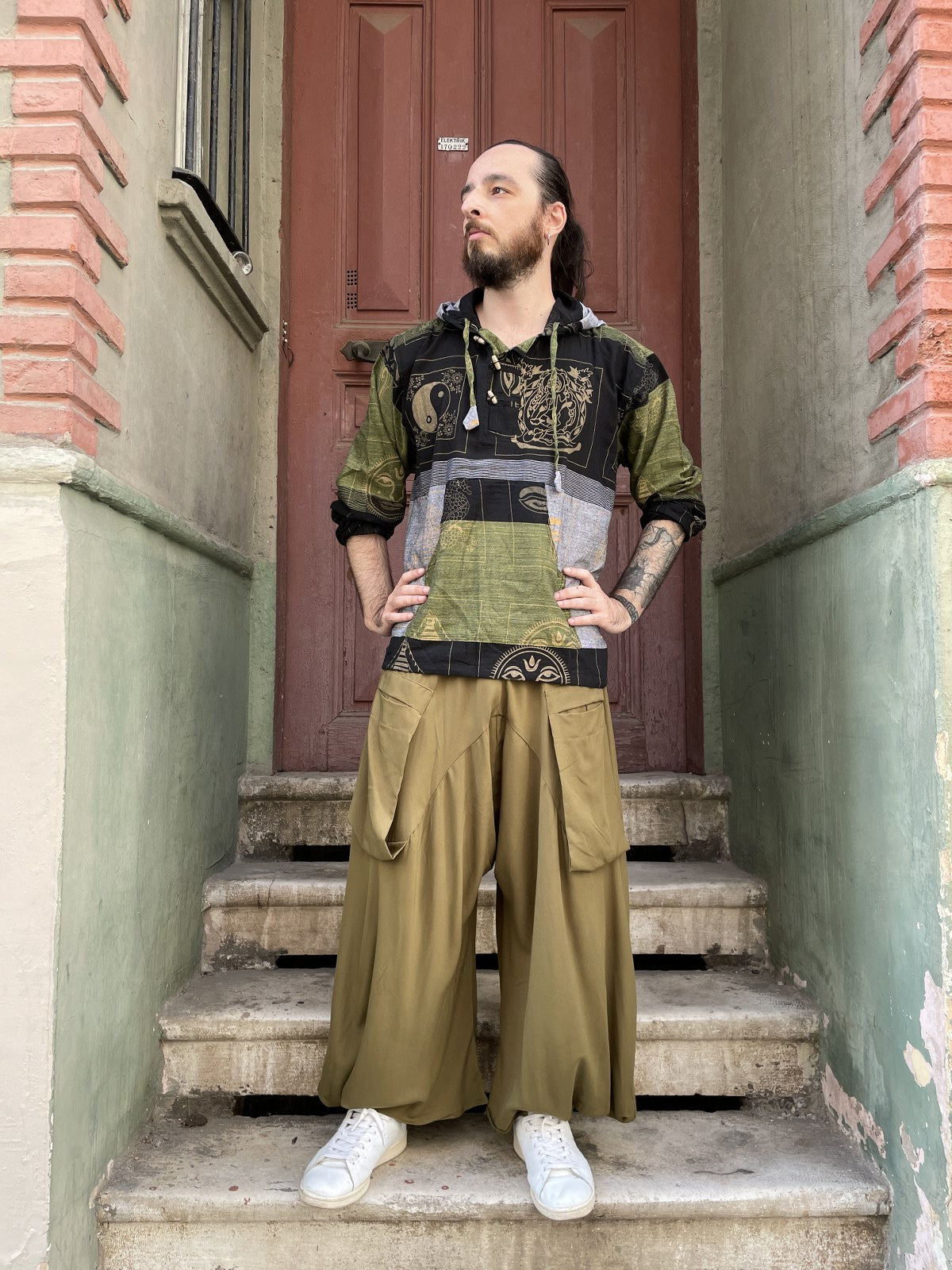 Bohem Bol Paça Salaş Erkek Pantolon