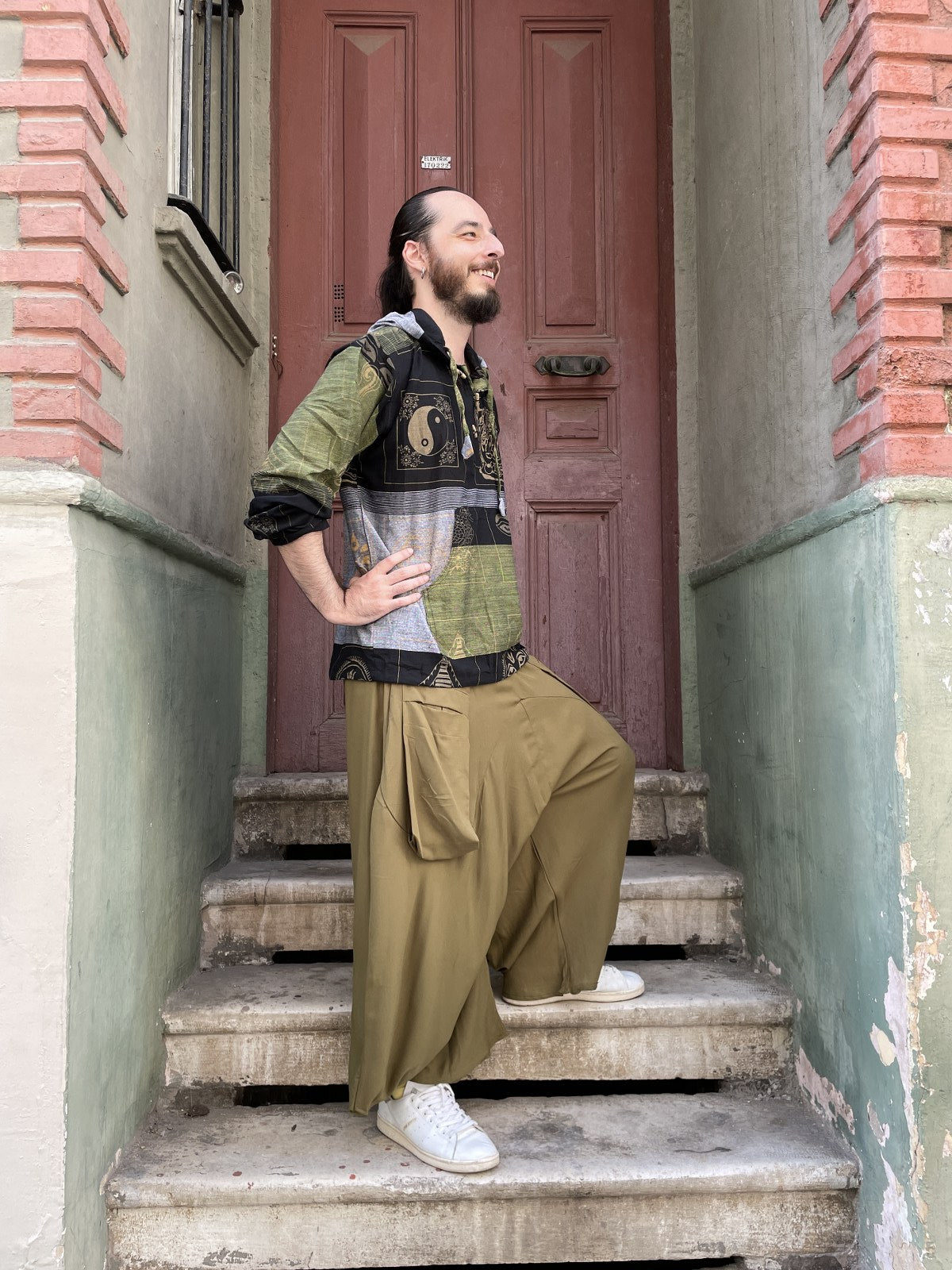 Bohem Bol Paça Salaş Erkek Pantolon