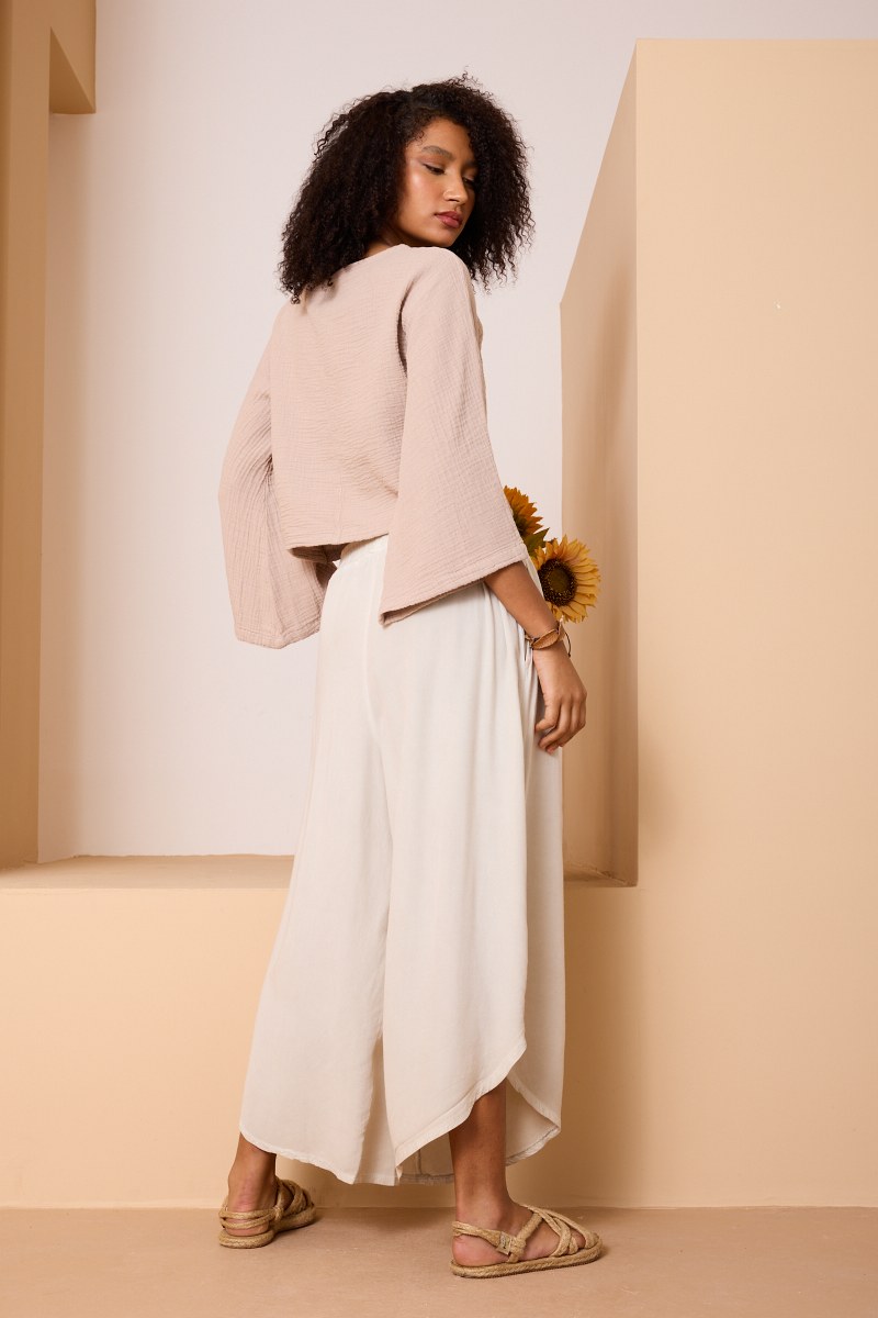 Bohem Kapri Bol Paça Pantolon