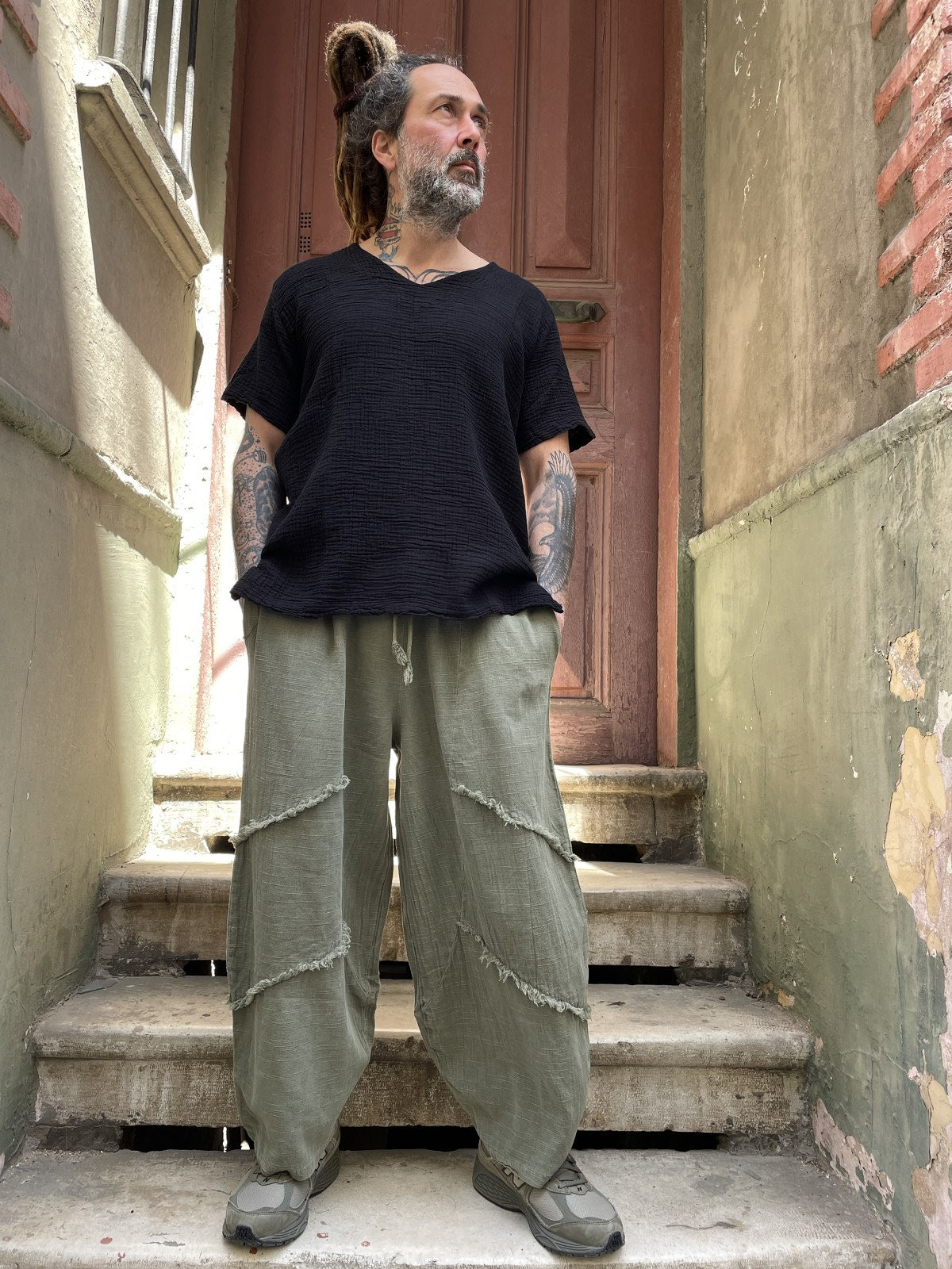 Bohem Bol Paça Salaş Pantolon