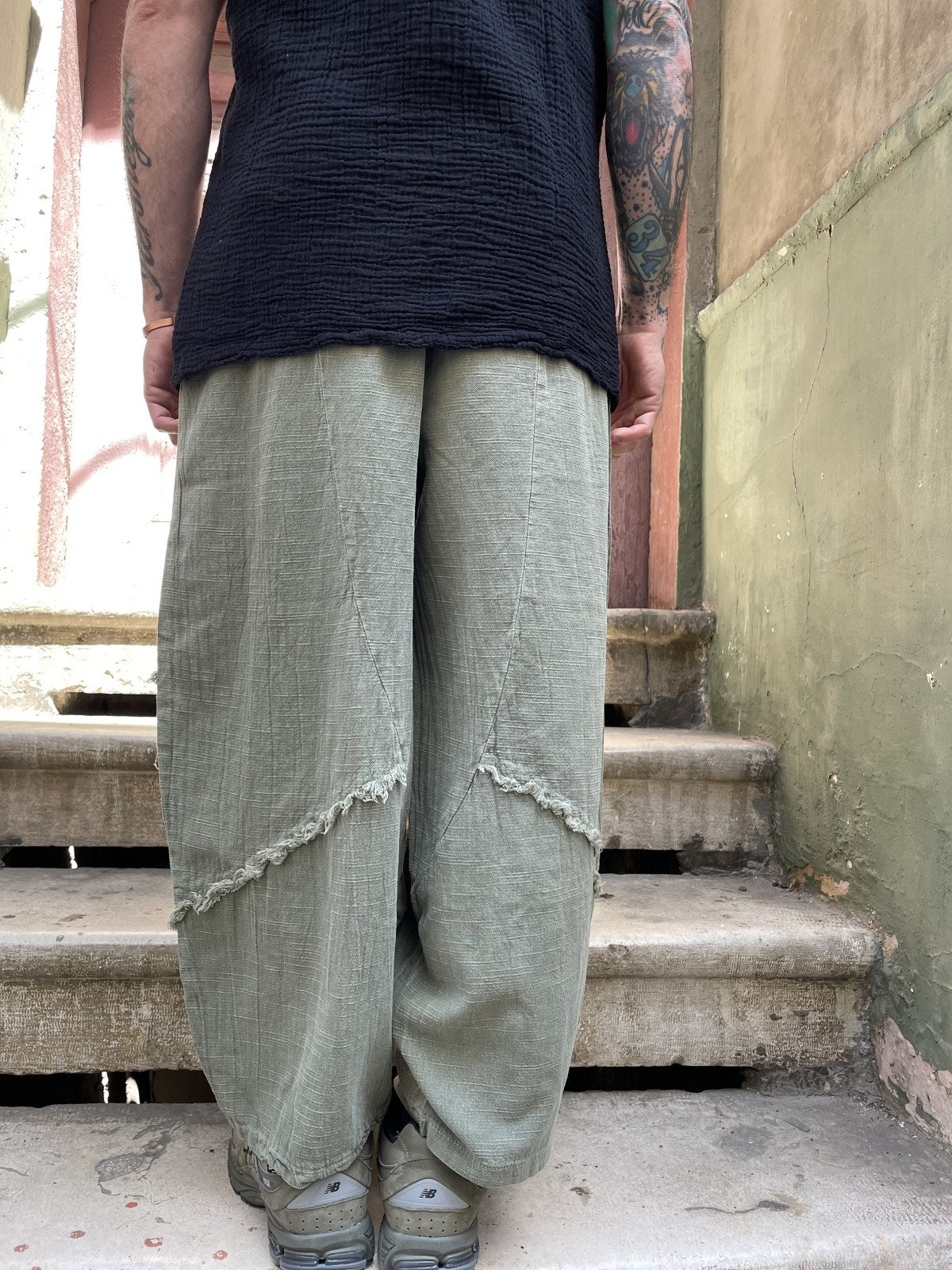 Bohem Bol Paça Salaş Pantolon