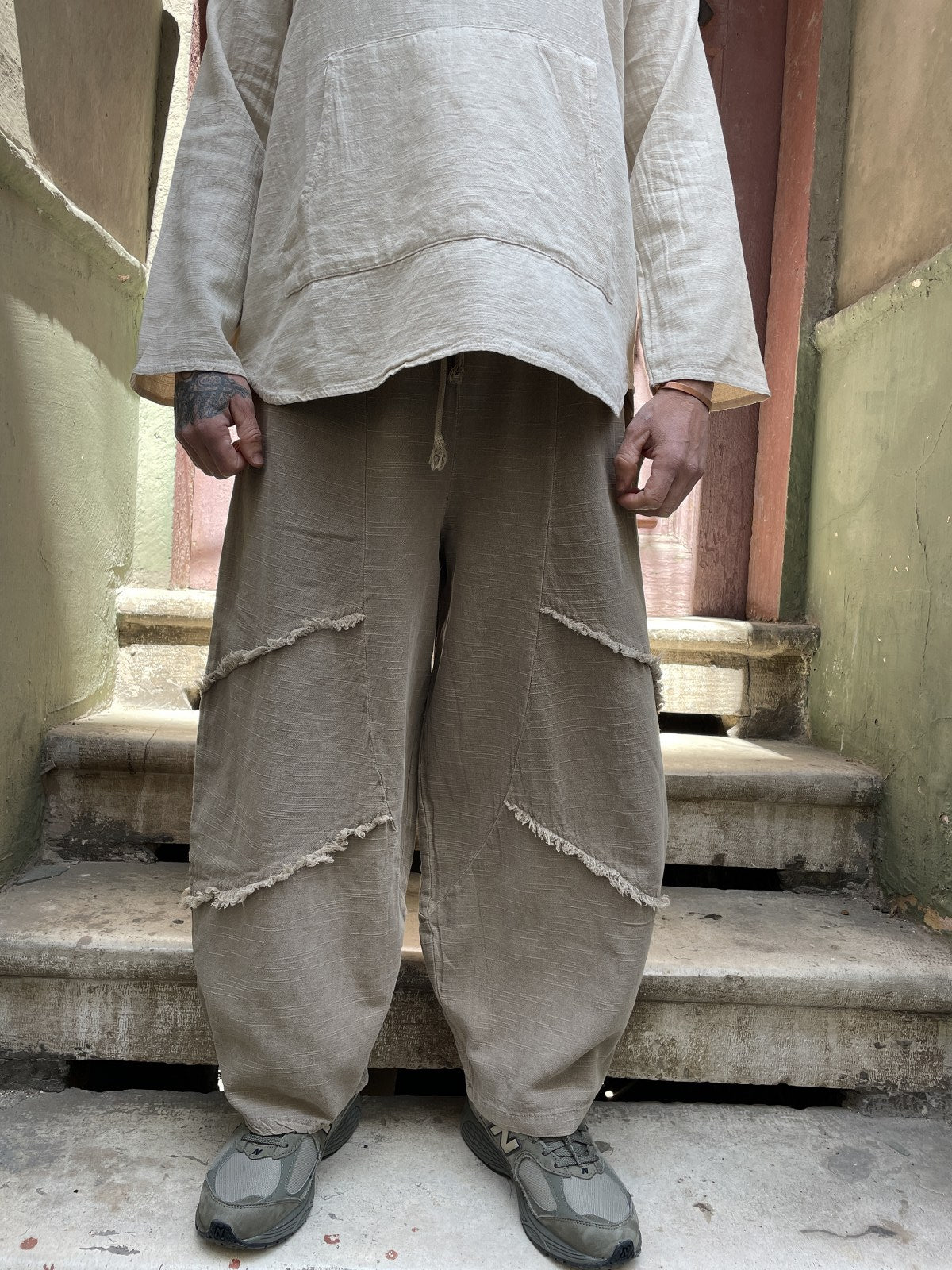 Bohem Bol Paça Salaş Pantolon