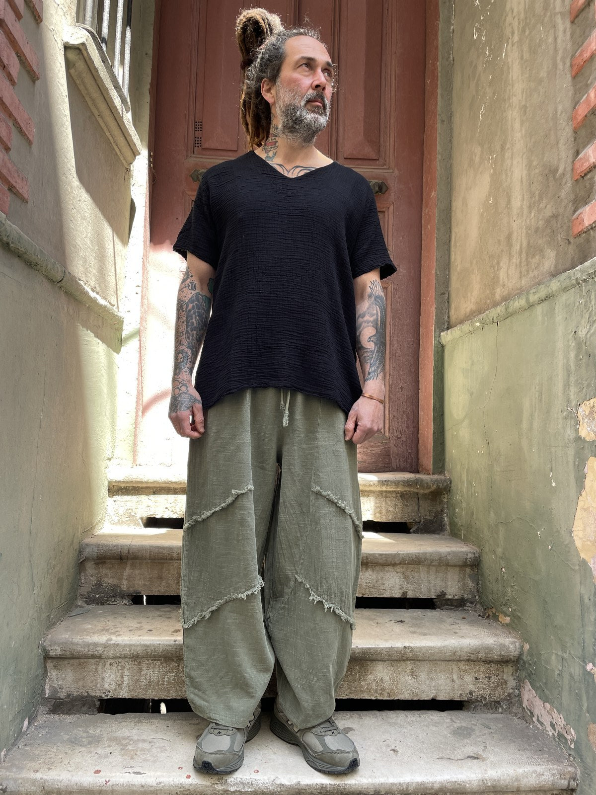 Bohem Bol Paça Salaş Pantolon