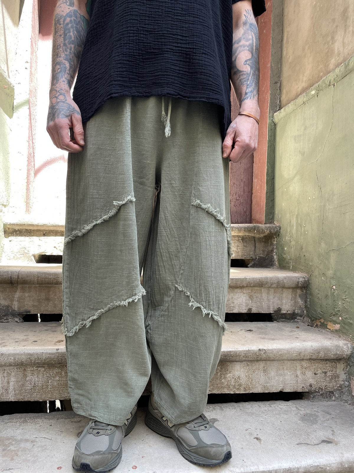 Bohem Bol Paça Salaş Pantolon