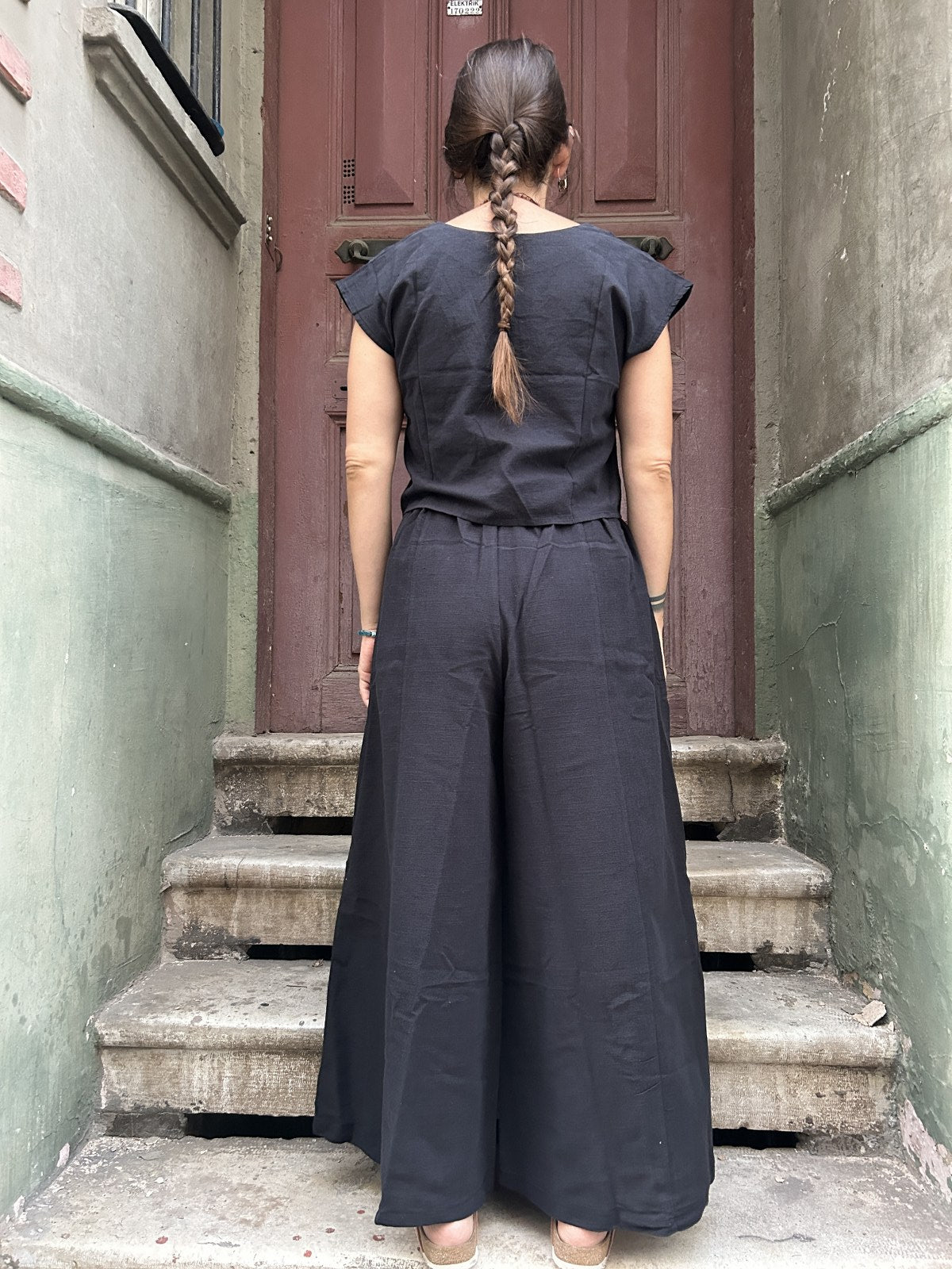 Bohemian Wide Leg Loose Women Trousers