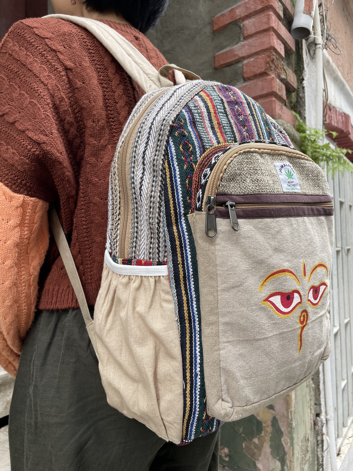 Himalayan Hemp Budanın Gözleri Sırt Çantası