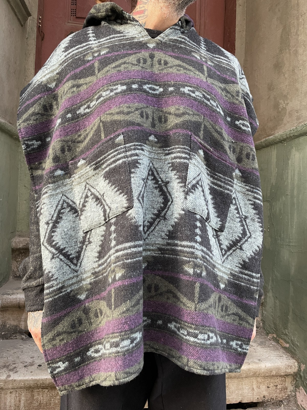 Unisex Etnik Motifli Panço