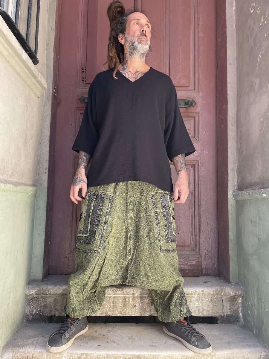 Unisex Bohem Nepal Şalvar Pantolon