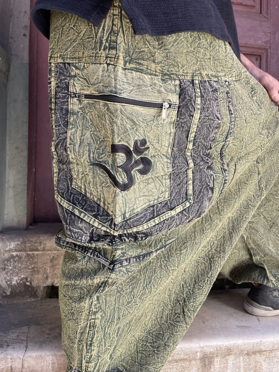 Unisex Bohem Nepal Şalvar Pantolon