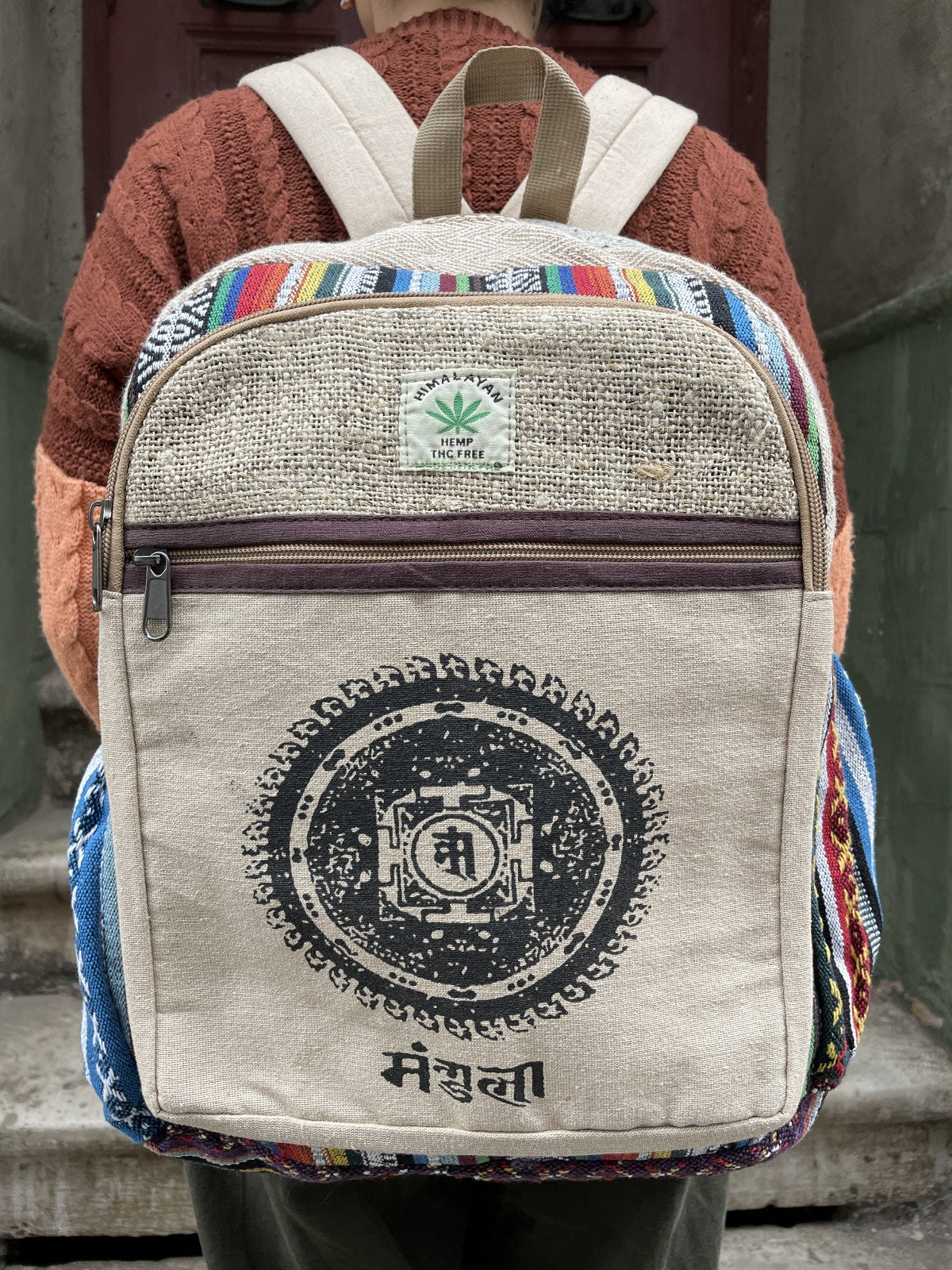 Himalayan Sembol Hemp Sırt Çantası