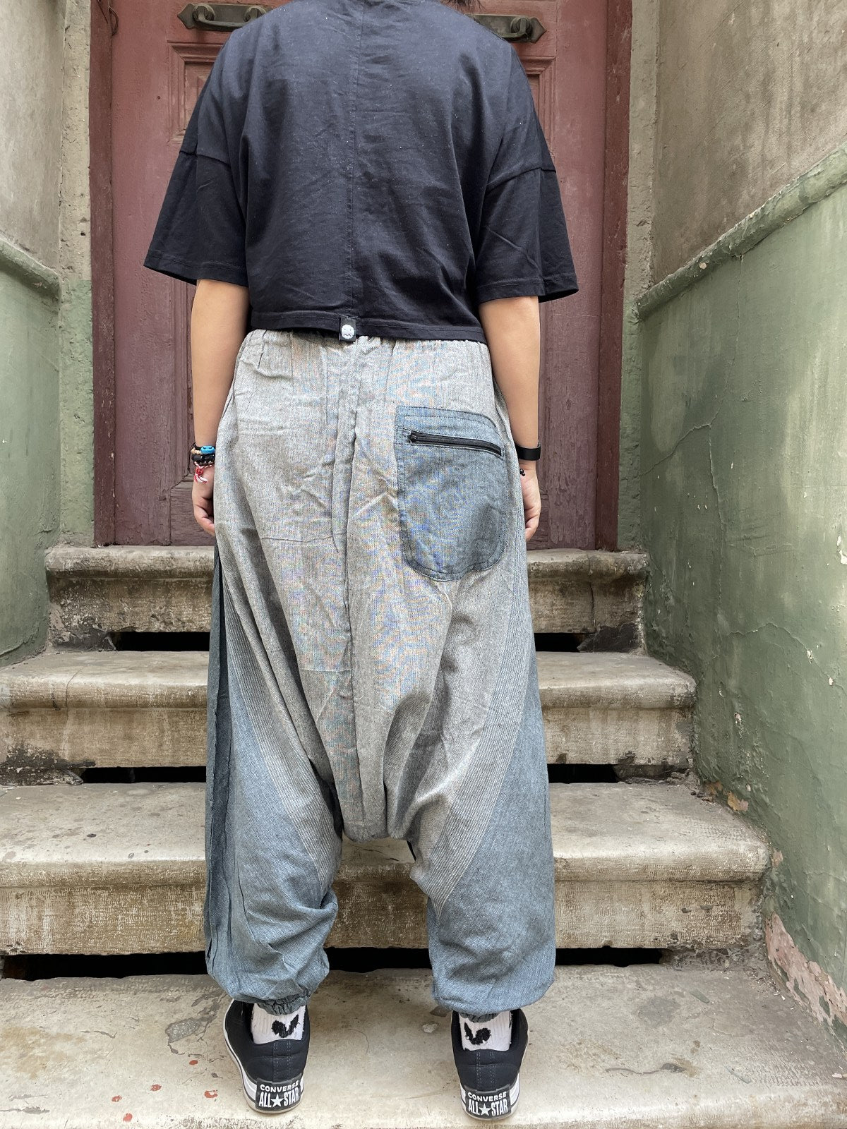 Unisex Renkli Nepal Şalvar Pantolon