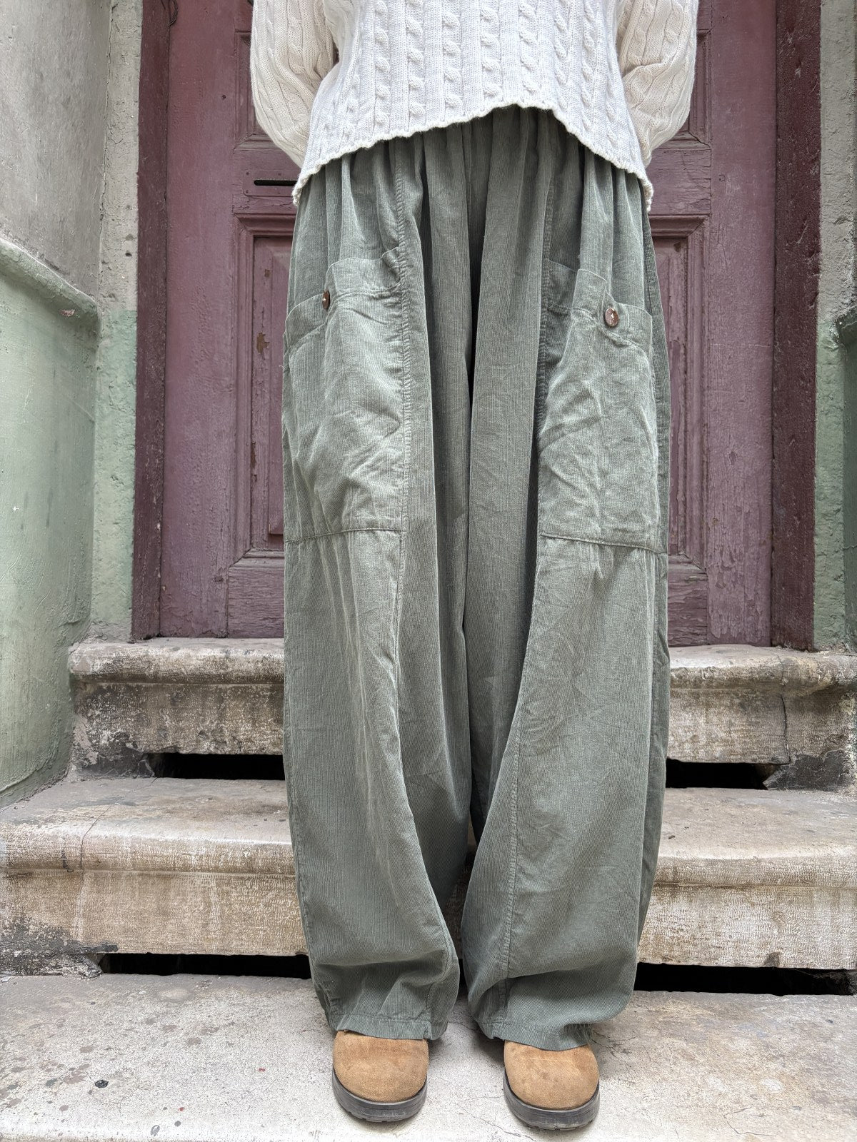 Salaş Kadife Pantolon