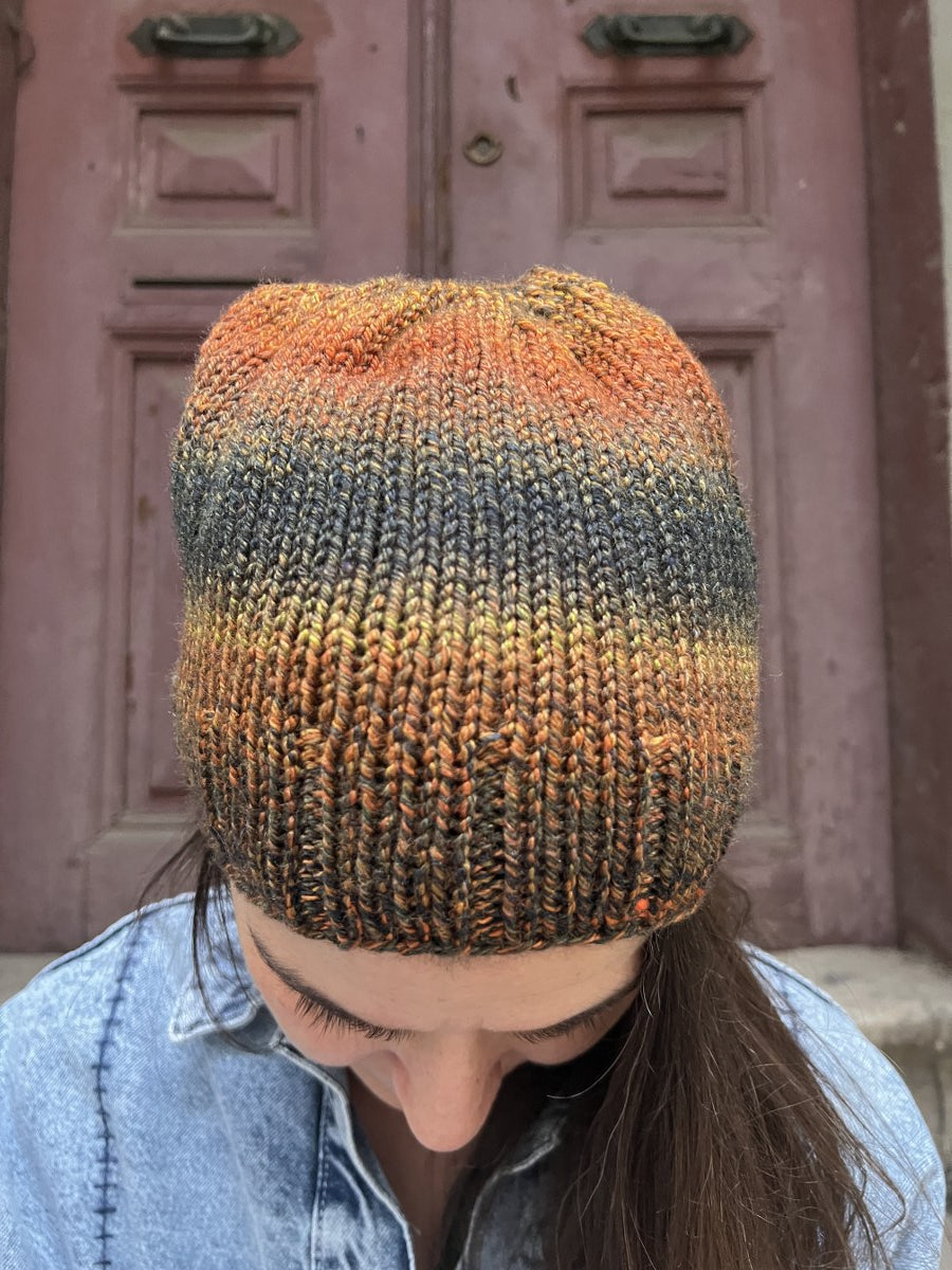 Bohem Kahve Yün Bere Eldiven Takımı