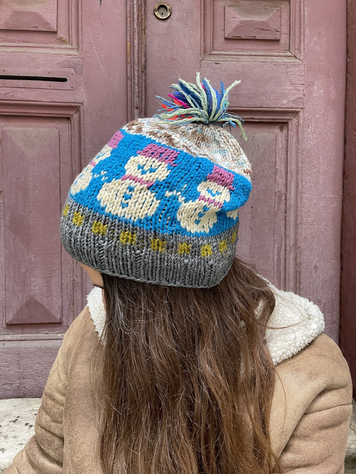 Bohem Kardan Adam Desenli Bere