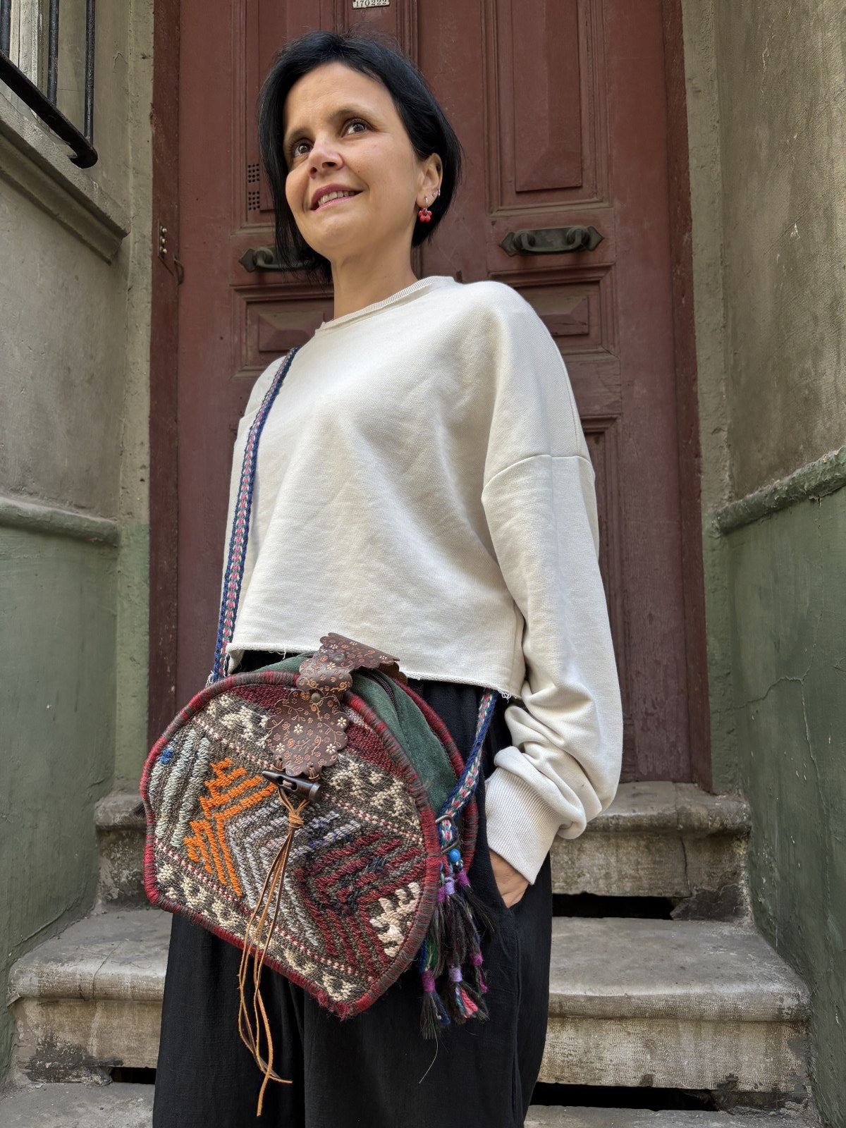 Bohemian Kilim Design Shoulder Bag