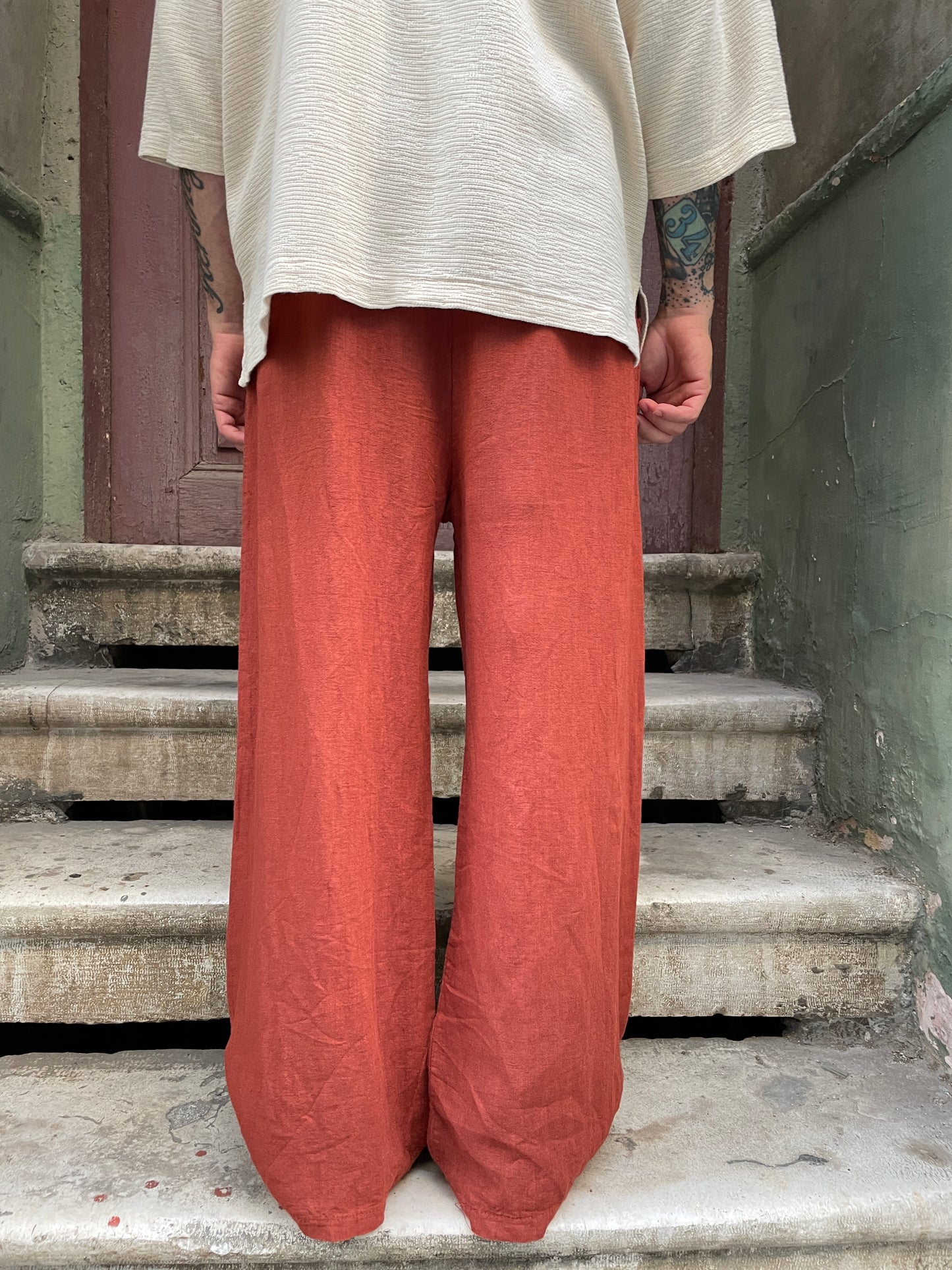 Bohemian Wide Leg Loose Women Trousers