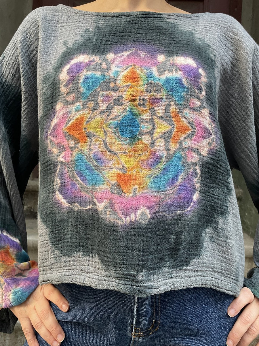 Batik Müslin Bluz – “Aurora”