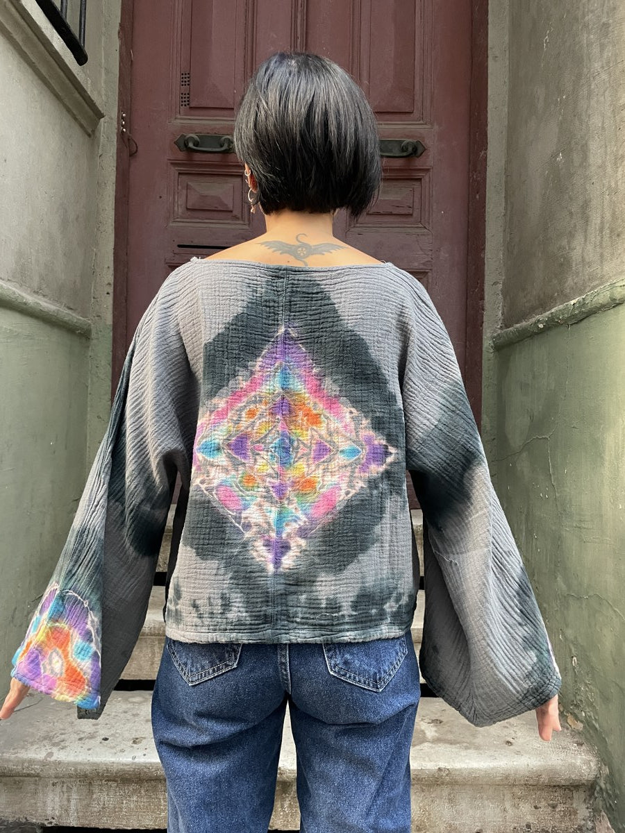 Batik Müslin Bluz – “Aurora”