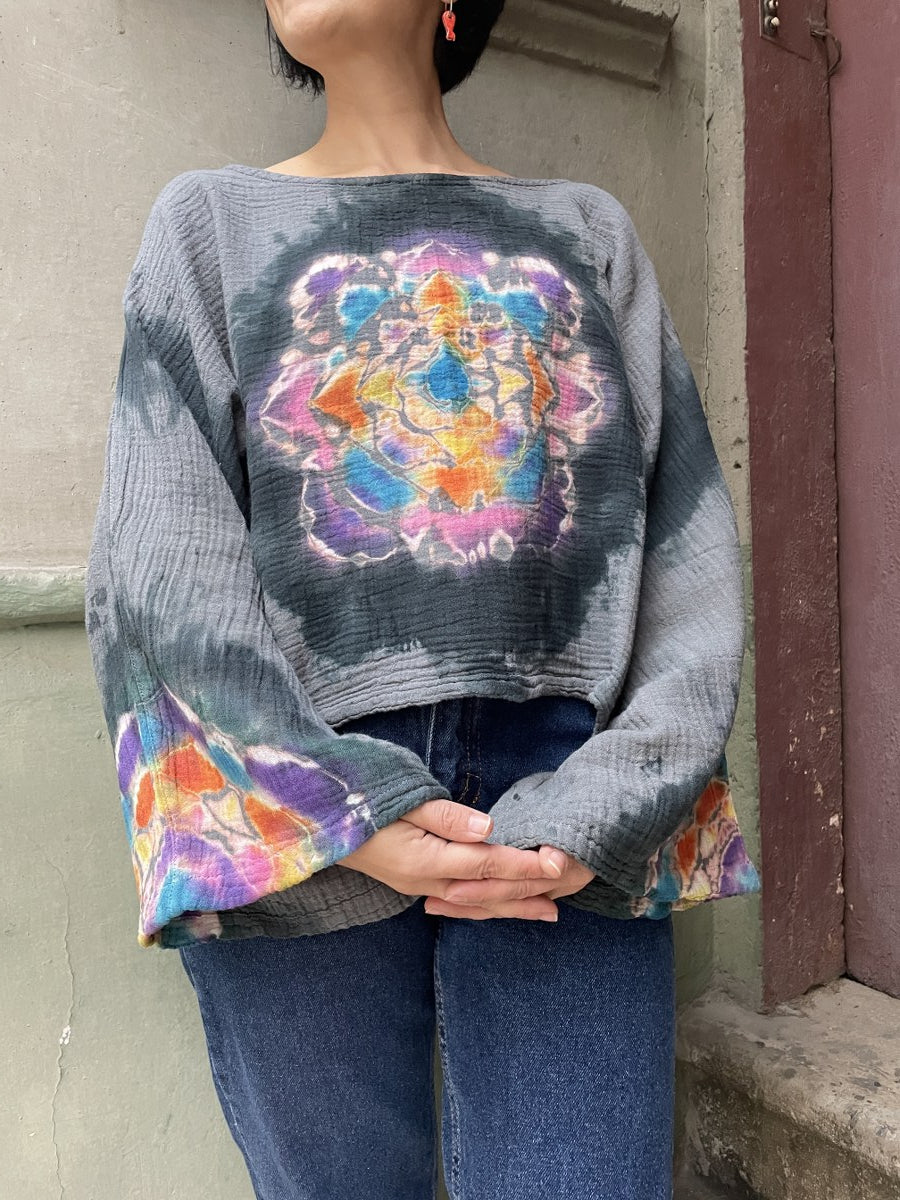 Batik Müslin Bluz – “Aurora”