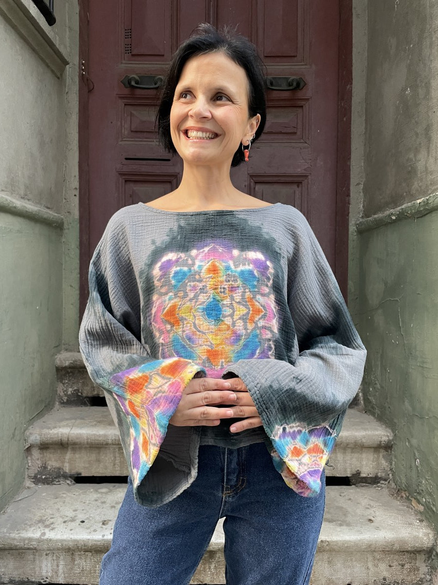 Batik Müslin Bluz – “Aurora”