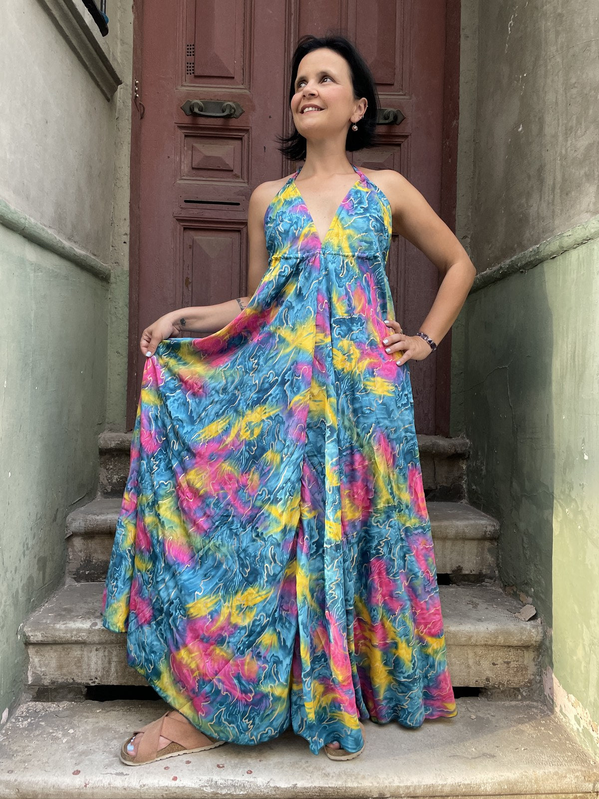 Bohemian Festival Mystic Long Summer Dress Boho Yaam Bohemian Festival Mystic Long Summer Dress Boho Yaam