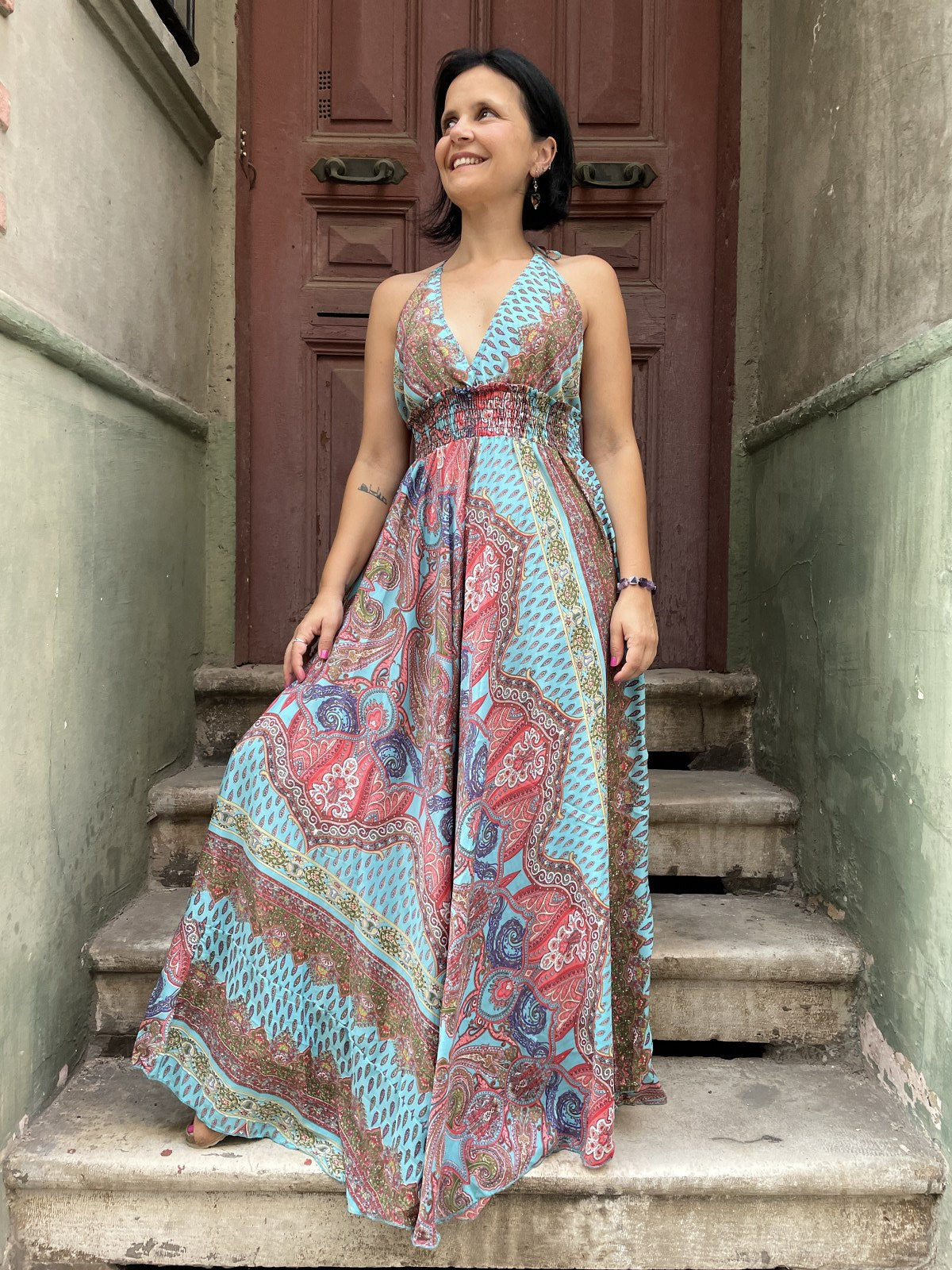 Bohemian Festival Mystic Long Summer Dress Boho Yaam Bohemian Festival Mystic Long Summer Dress Boho Yaam