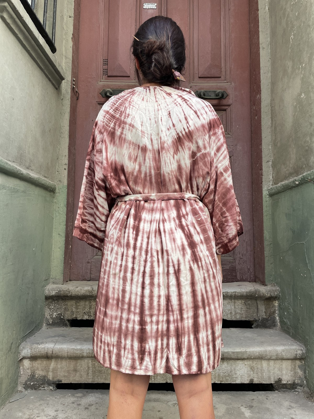 Mokka Batik Kimono
