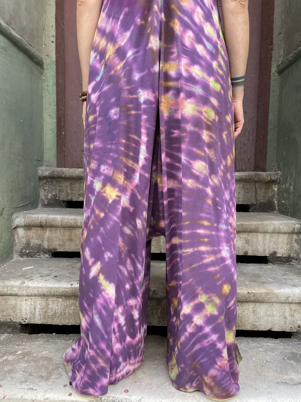 Bohem Mor Kadın Batik Tulum, Salaş Tulum