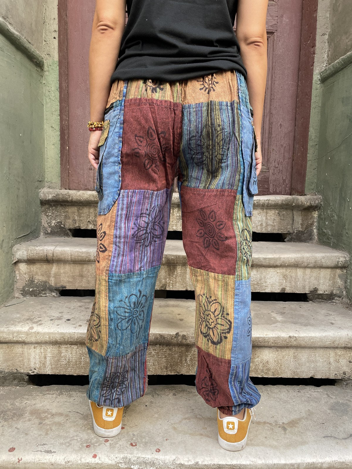 Nepal Patchwork Pantolon