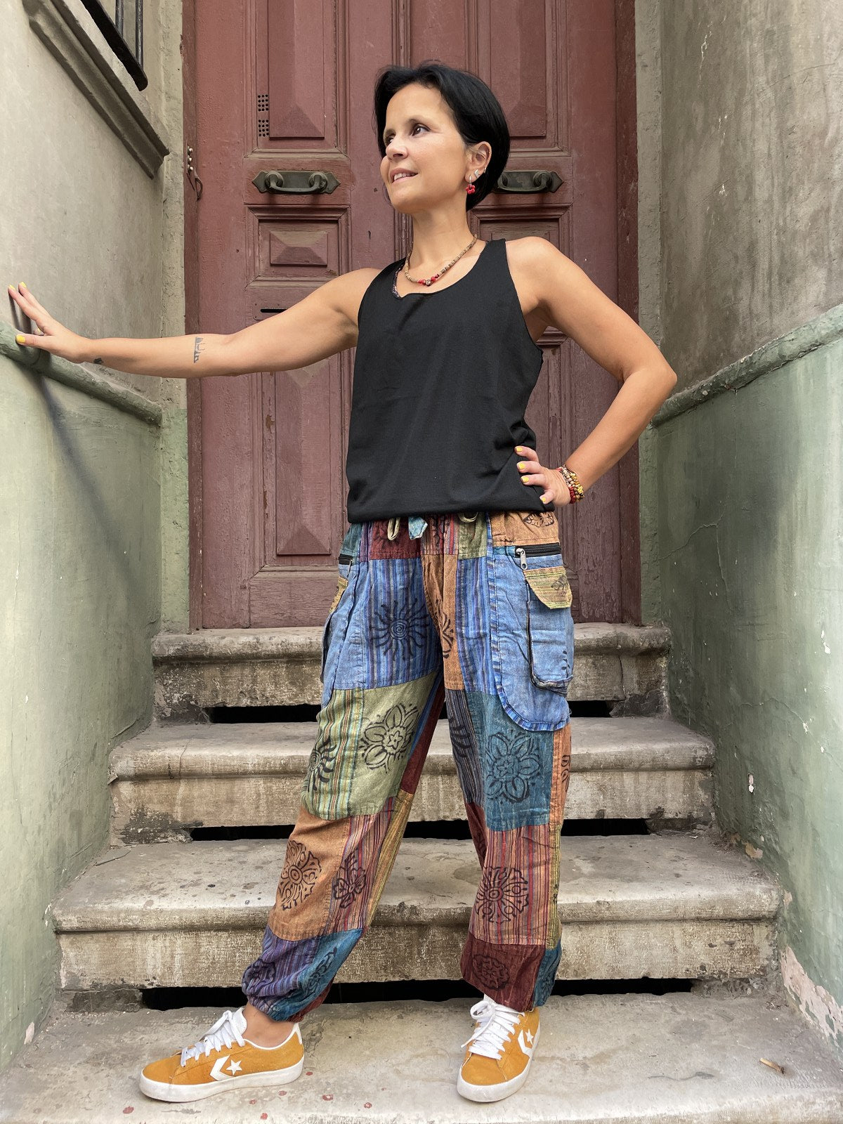 Nepal Patchwork Pantolon