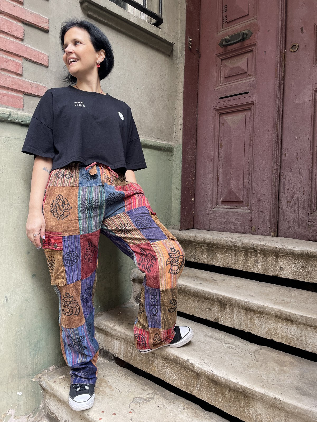 Nepal Patchwork Pantolon