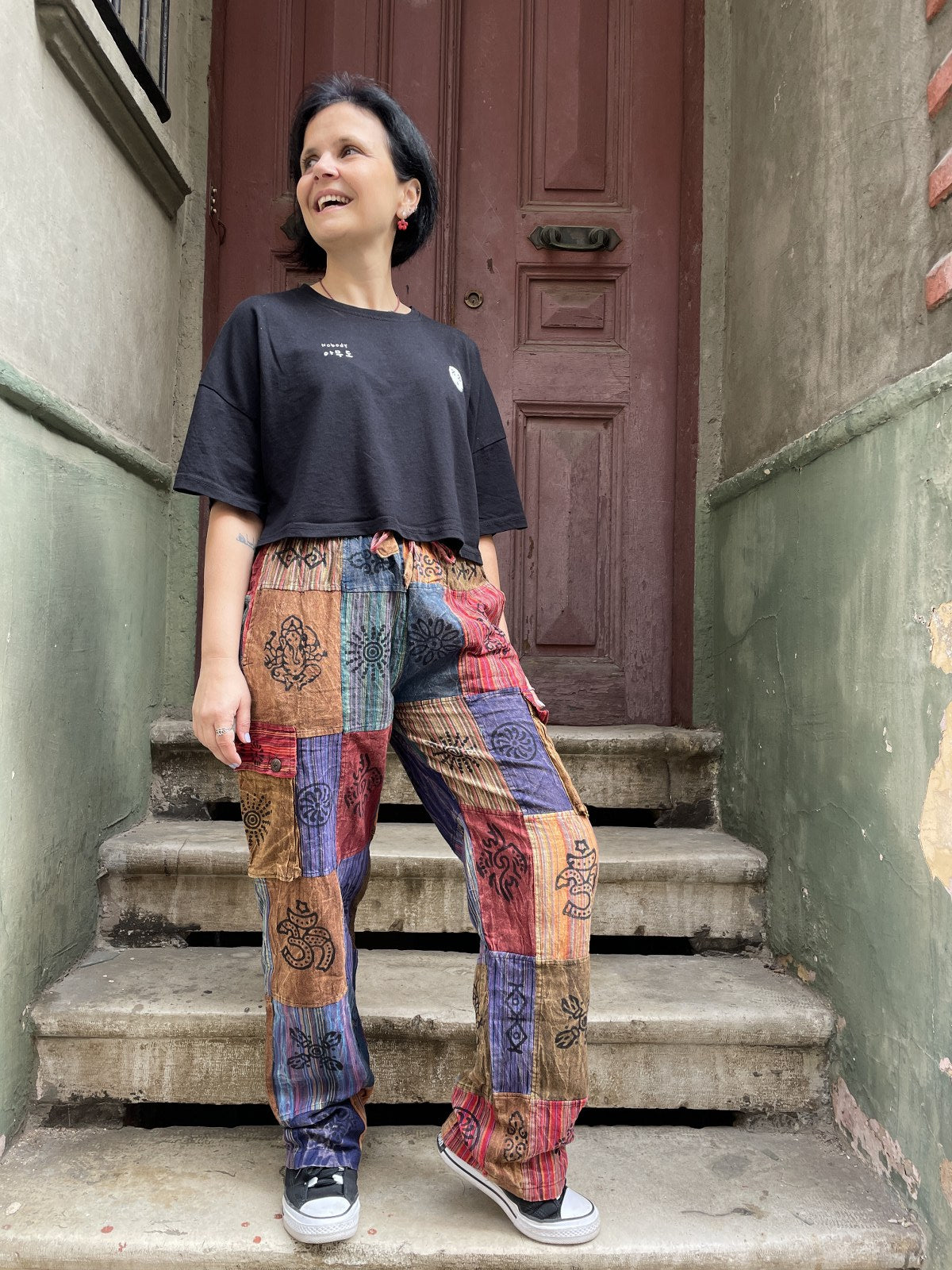 Nepal Patchwork Pantolon