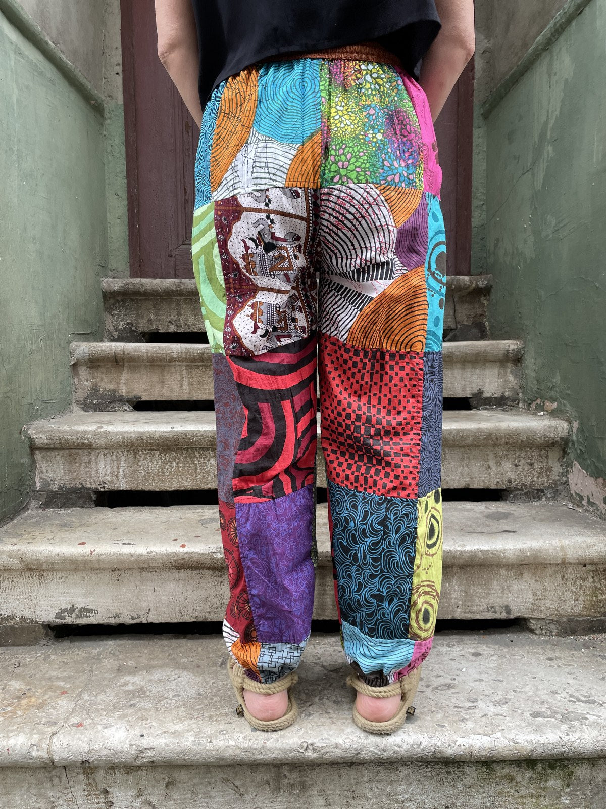 Nepal Kadın Renkli Pantolon