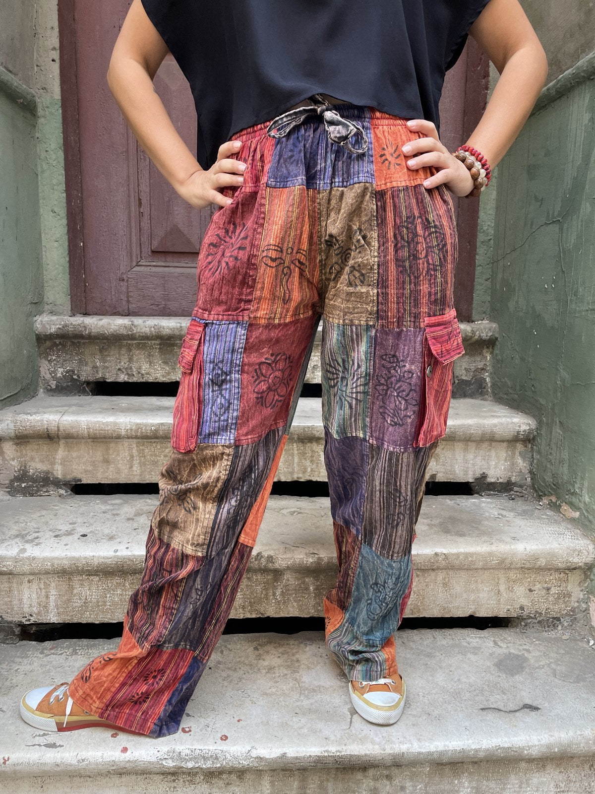 Nepal Maya Patchwork Pantolon