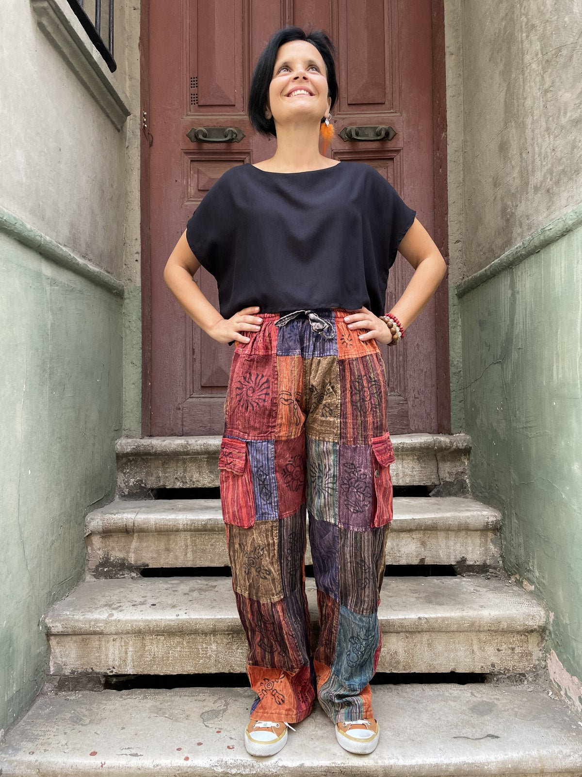 Nepal Maya Patchwork Pantolon