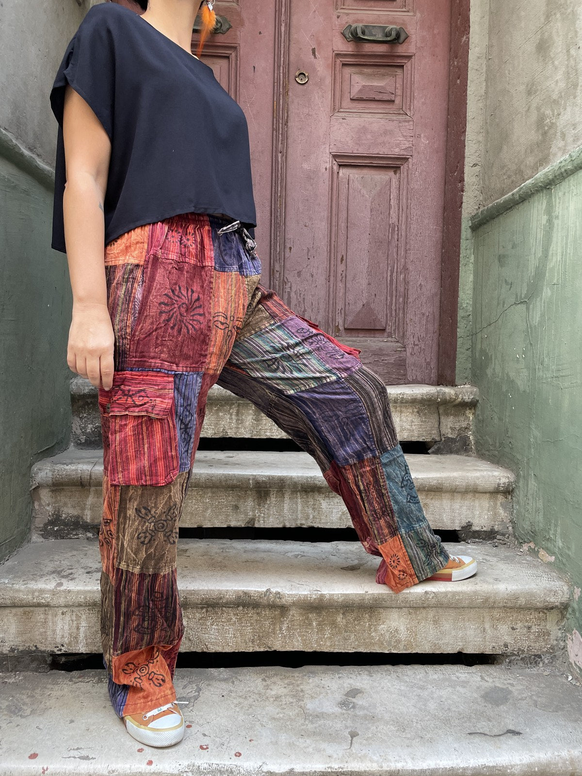 Nepal Maya Patchwork Pantolon
