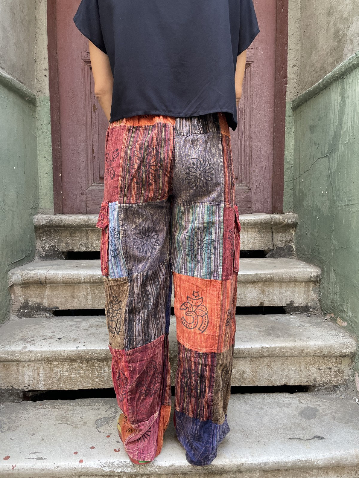 Nepal Maya Patchwork Pantolon