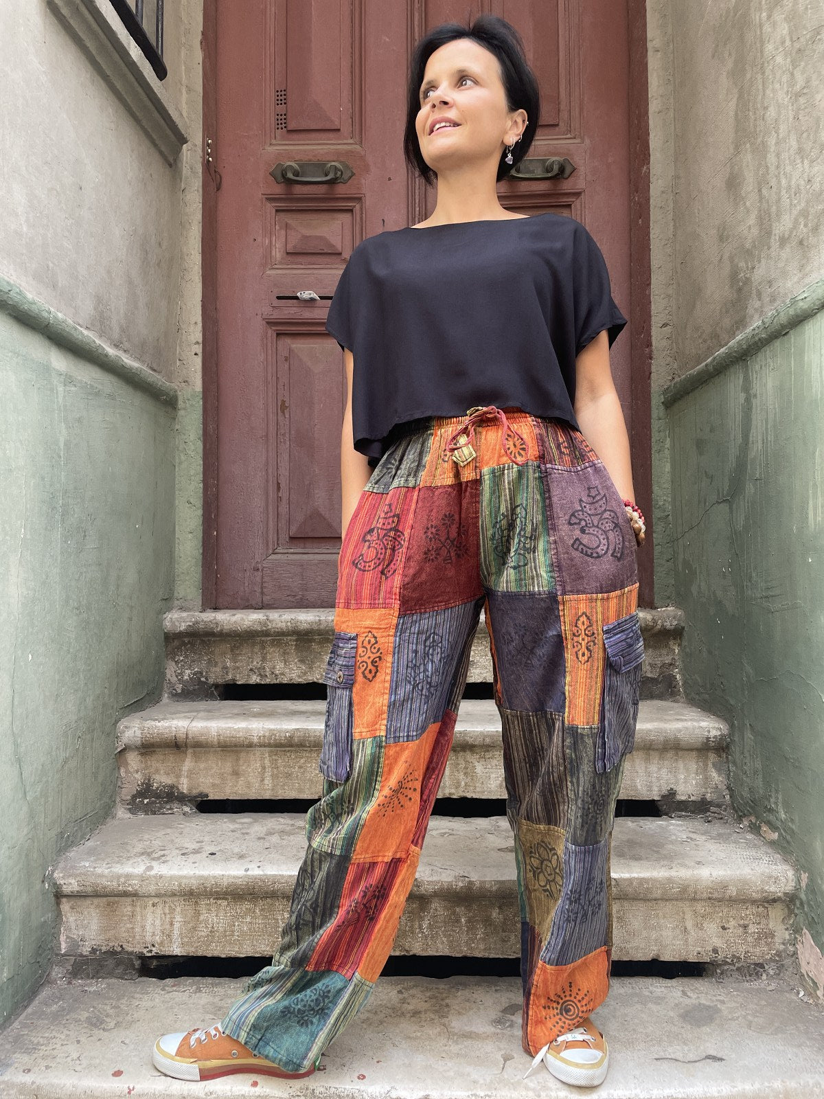 Nepal Patchwork Pantolon