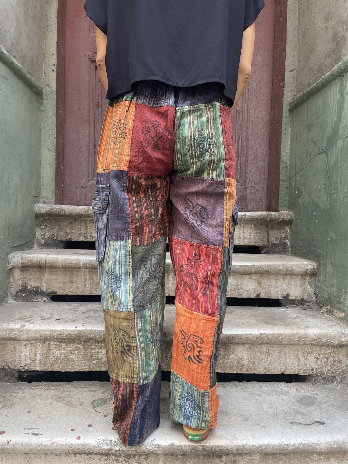 Nepal Patchwork Pantolon